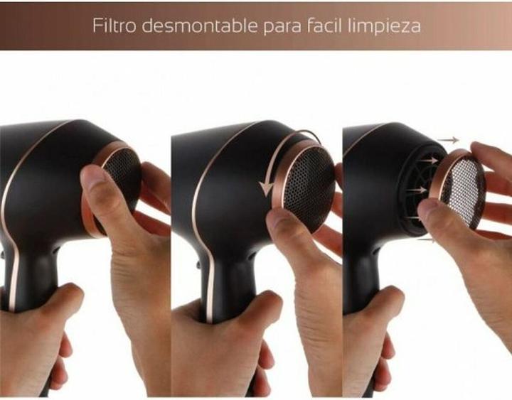 Image du produit Orbegozo SE 2065 Sèche-cheveux 2000W 2 Vitesses 3 Températures avec Cool Shot pour le coiffage - Comprend le (2000 W)