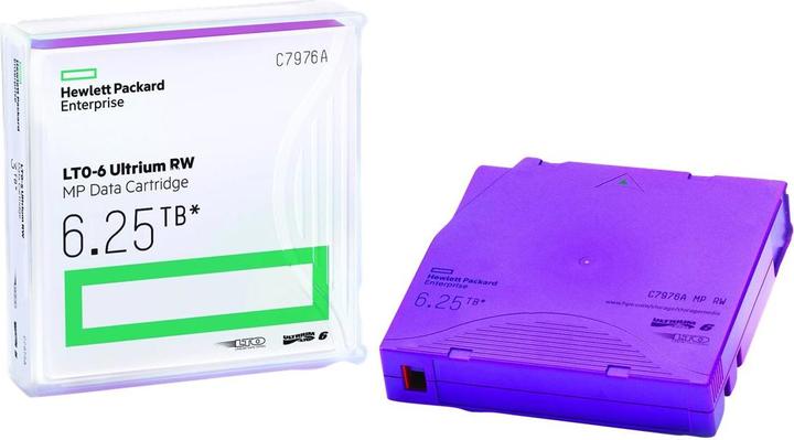 Actual product image HPE C7976a (LTO-6 Ultrium, 2500 GB)