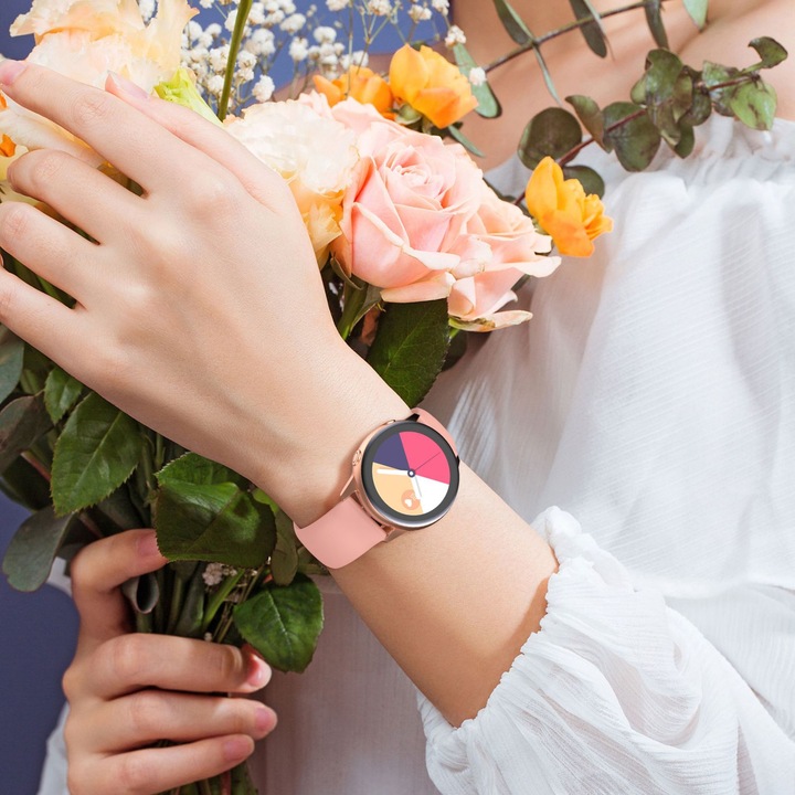 Produktbild Cadorabo Armband für Samsung Galaxy Gear (22 mm, Silikon, Ticwatch Pro)