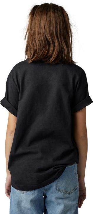 Actual product image Fox Tee 23 Yth Syz Ss Blk Ym (M)