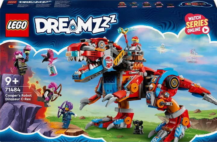 Produktbild LEGO Coopers Dino-Mech C-Rex (71484, LEGO Dreamzzz)