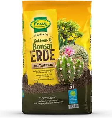 Actual product image Frux Kakteenerde Bonsai Erde hochwertig mineralstoffreich für optimales Pflanzenwachstum (5 l)