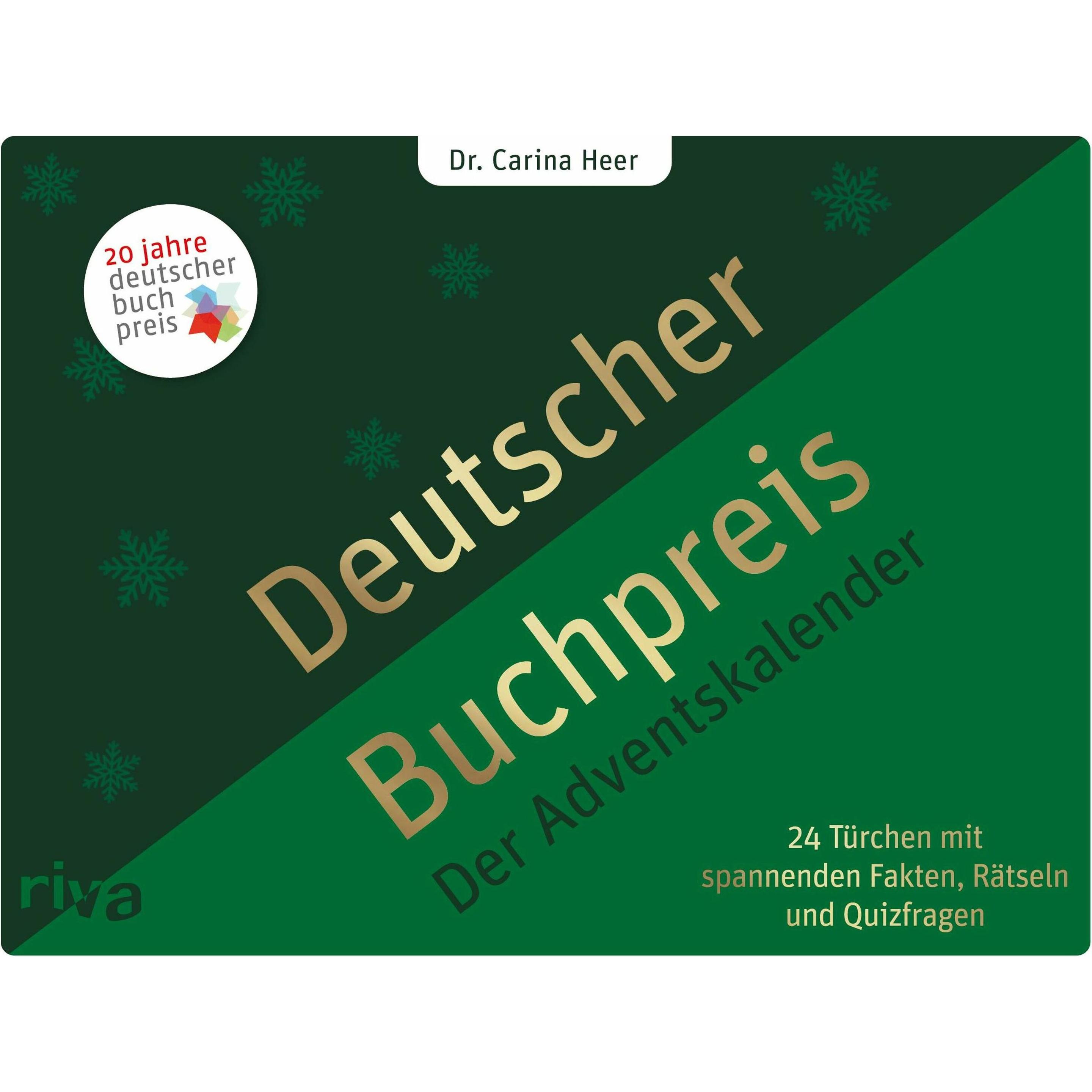 Thumbnail - Riva Heer:Deutscher Buchpreis - Der Adventsk