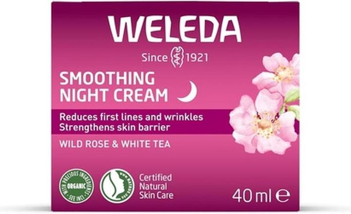 Immagine prodotto Weleda Wild Rose & White Tea Smoothing Night Cream 40ml (40 ml, Crema notte)