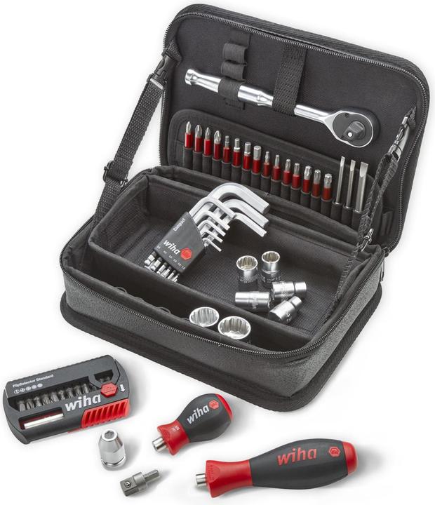 Image du produit Wiha Kit d'outils de vissage mécanique mixte (55 pièces)