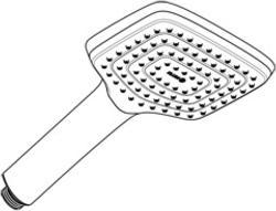 Produktbild Kludi Handbrause FRESHLINE CL 1S, chrom (1 Strahlart)