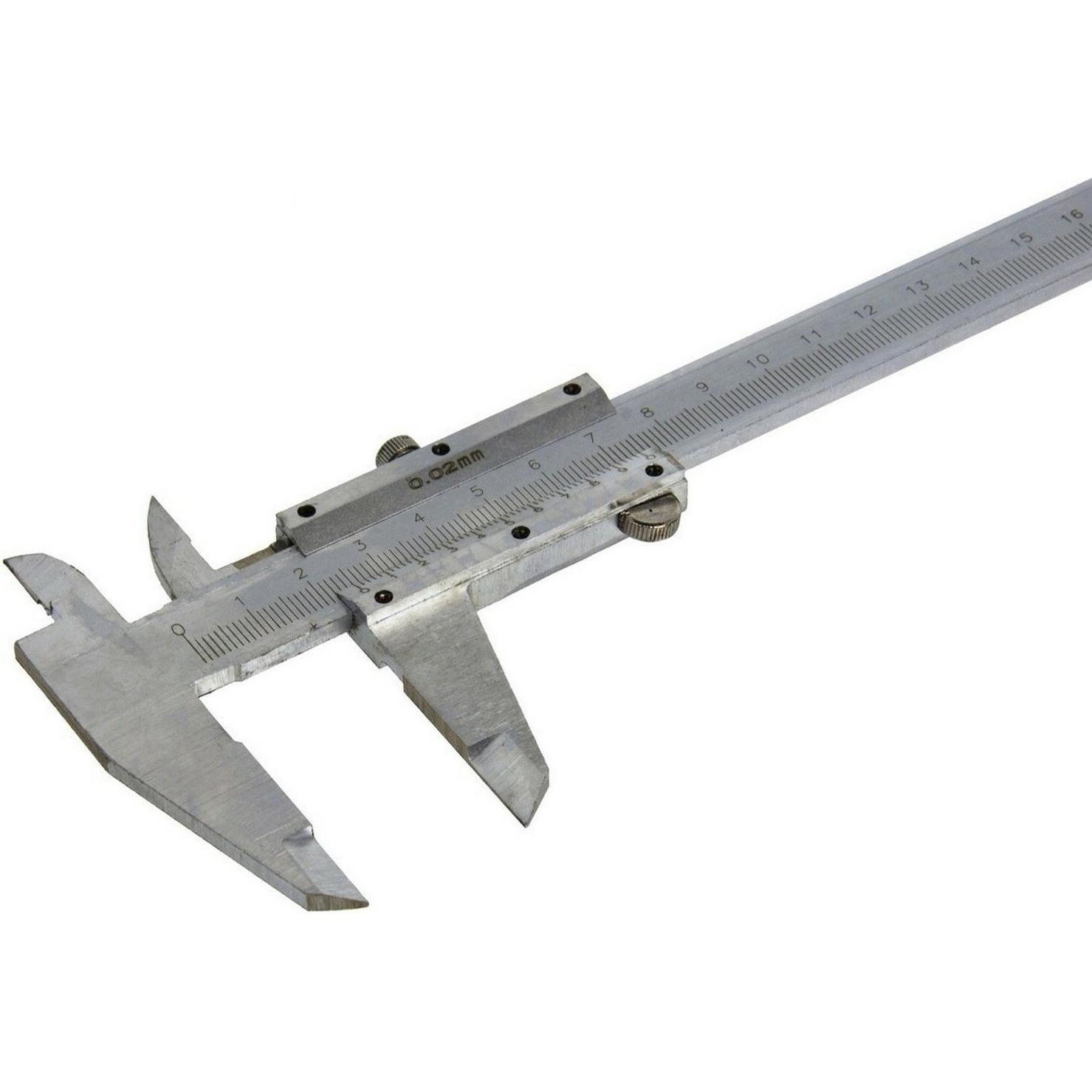 Thumbnail - GEKO, Messlehre, Metall-Gleitskala, 0-200 mm x 0,02 (20 cm)