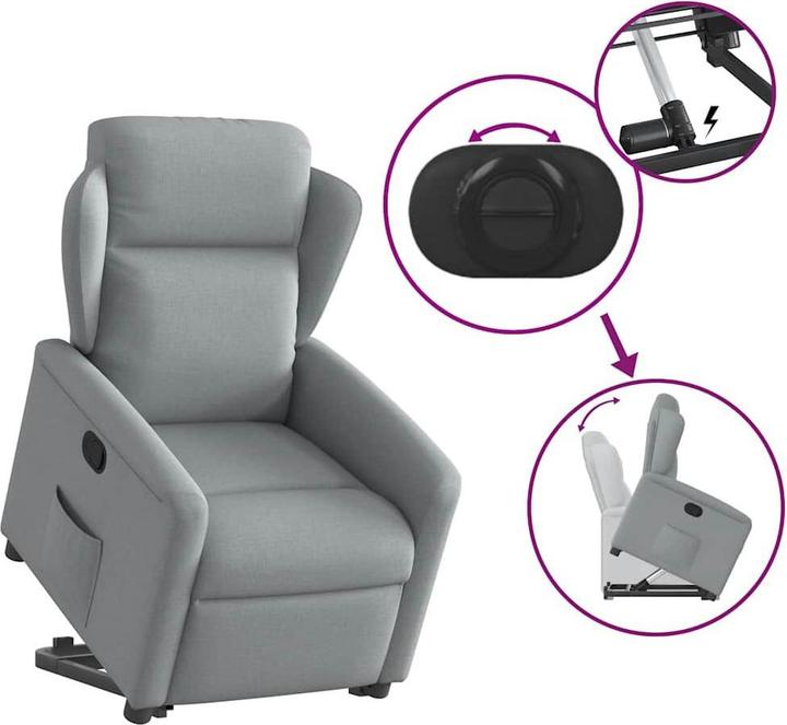 Produktbild vidaXL Relaxsessel mit Aufstehhilfe