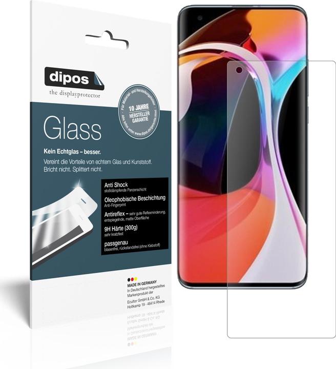 dipos I Pellicola Protettiva antiriflesso compatibile con Xiaomi Mi 10