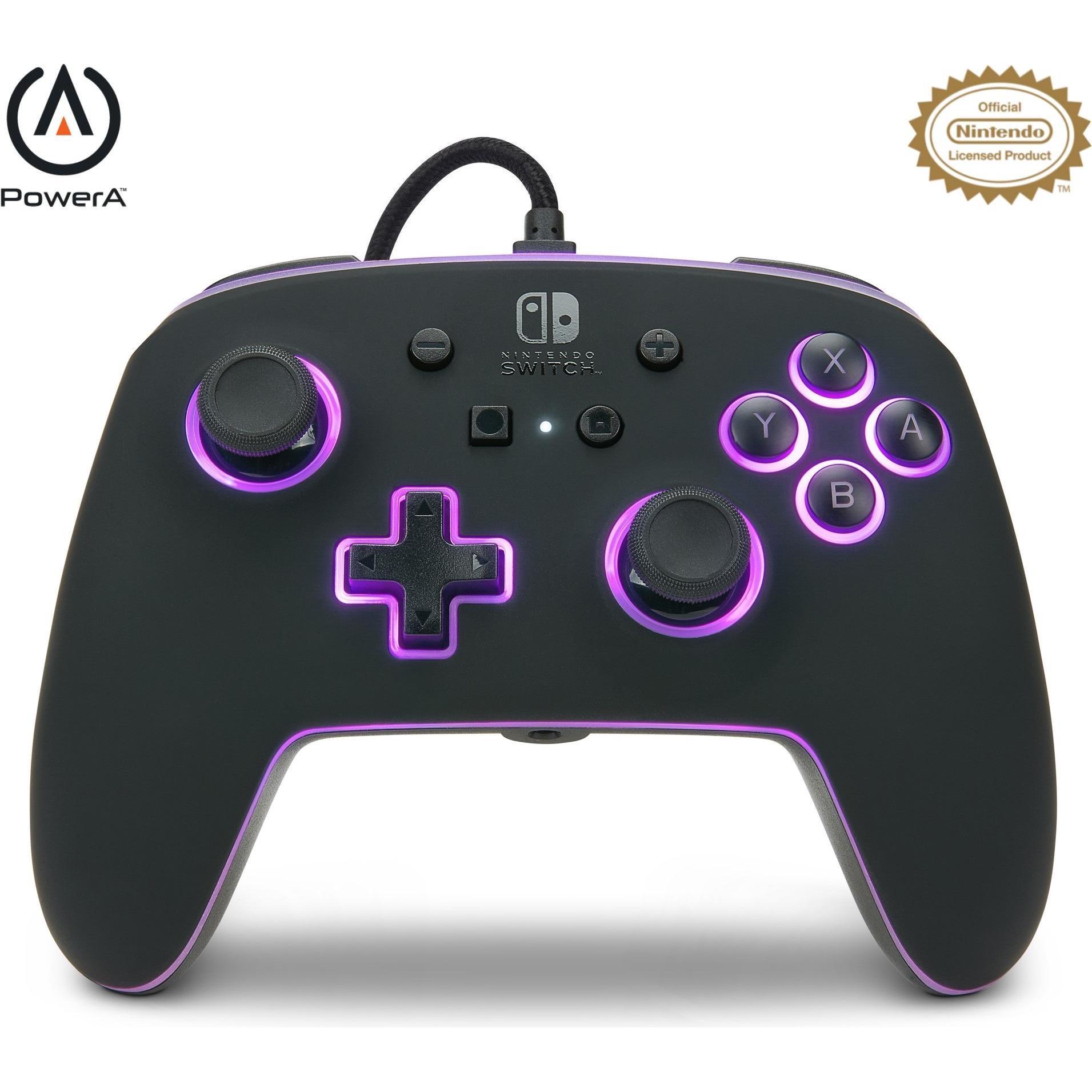 PowerA Spectra Enhanced (Switch), Gaming Controller, Schwarz