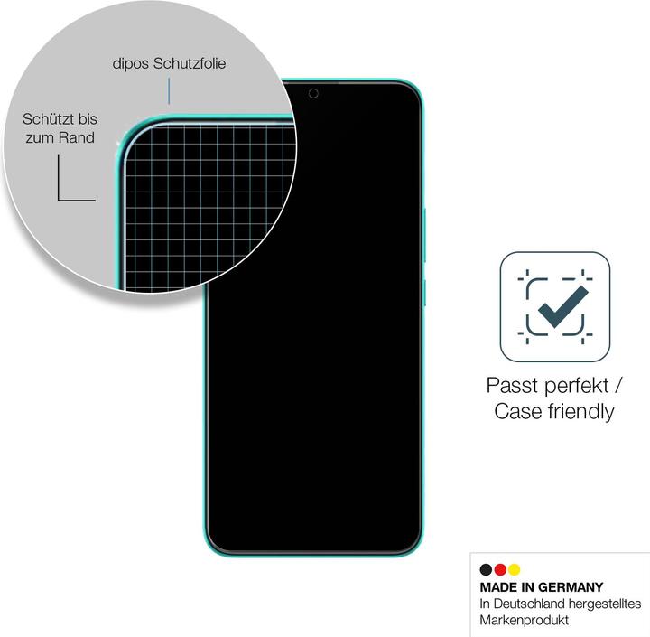 Produktbild Dipos Anti-Shock Displayschutz Matt 9H (1 Stück, Wiko T10)