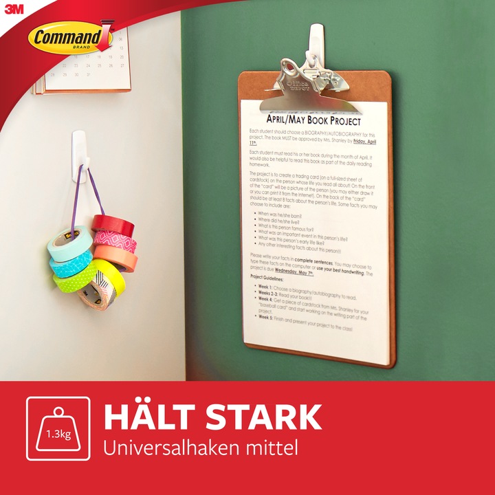Actual product image Command Utility Hook M, Value Pack