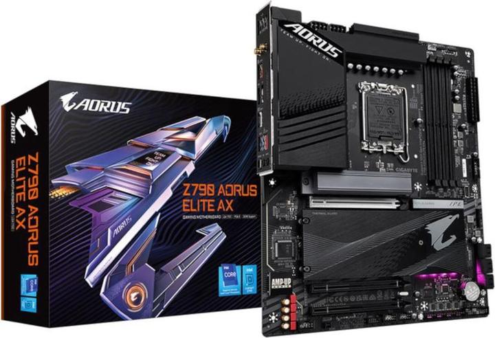 Productafbeelding Gigabyte Z790 AORUS ELITE AX (LGA 1700, Intel Z790, ATX)