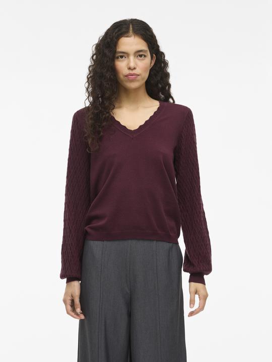 Produktbild Vila VIEMI V-Ausschnitt Strickpullover (XS)