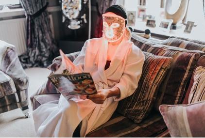 Actual product image Rio faceLITE LED face mask
