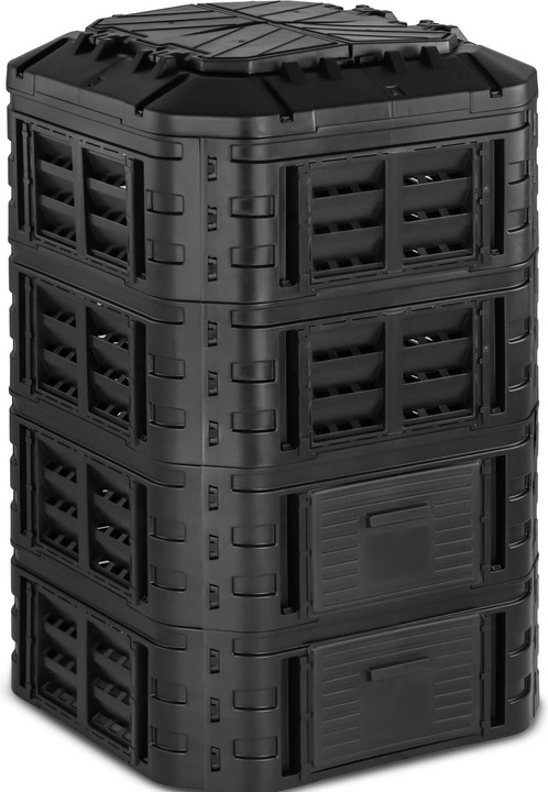Hillvert Composteur de jardin - 1 120 litres (1120 l)