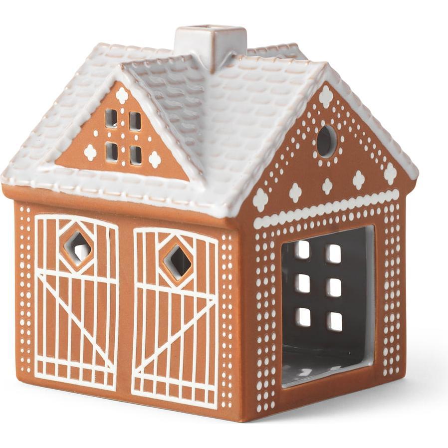 Kähler, Christbaumschmuck, Gingerbread Light House Christmas stable