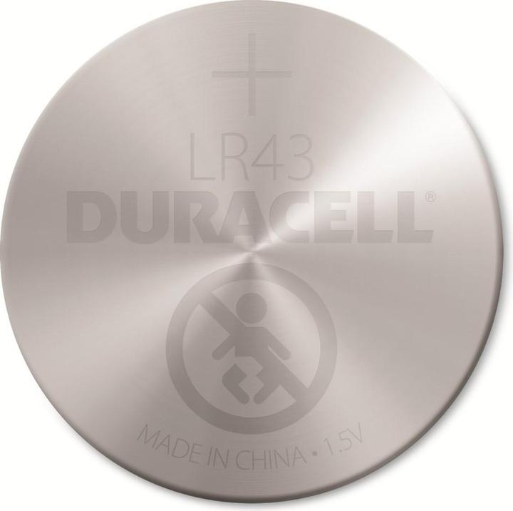 Immagine prodotto Duracell Elettronica (2 pz., LR43, 170 mAh)