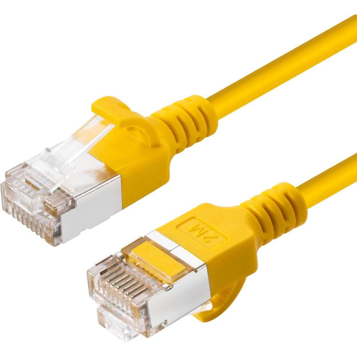 MicroConnect CAT6A U-FTP Slim, LSZH, 5m (U/FTP, CAT6a, 5 m), Netzwerkkabel
