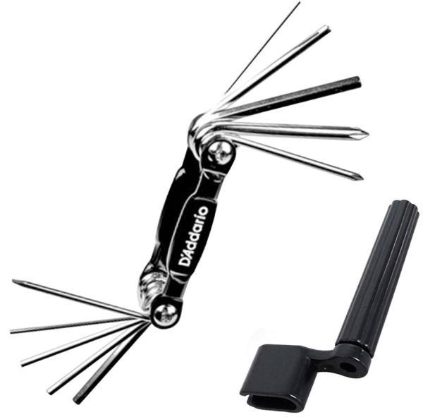 Produktbild D'Addario Daddario PW-GBMT-01 Werkzeug für Gitarre und Bass mit Saitenkurbel