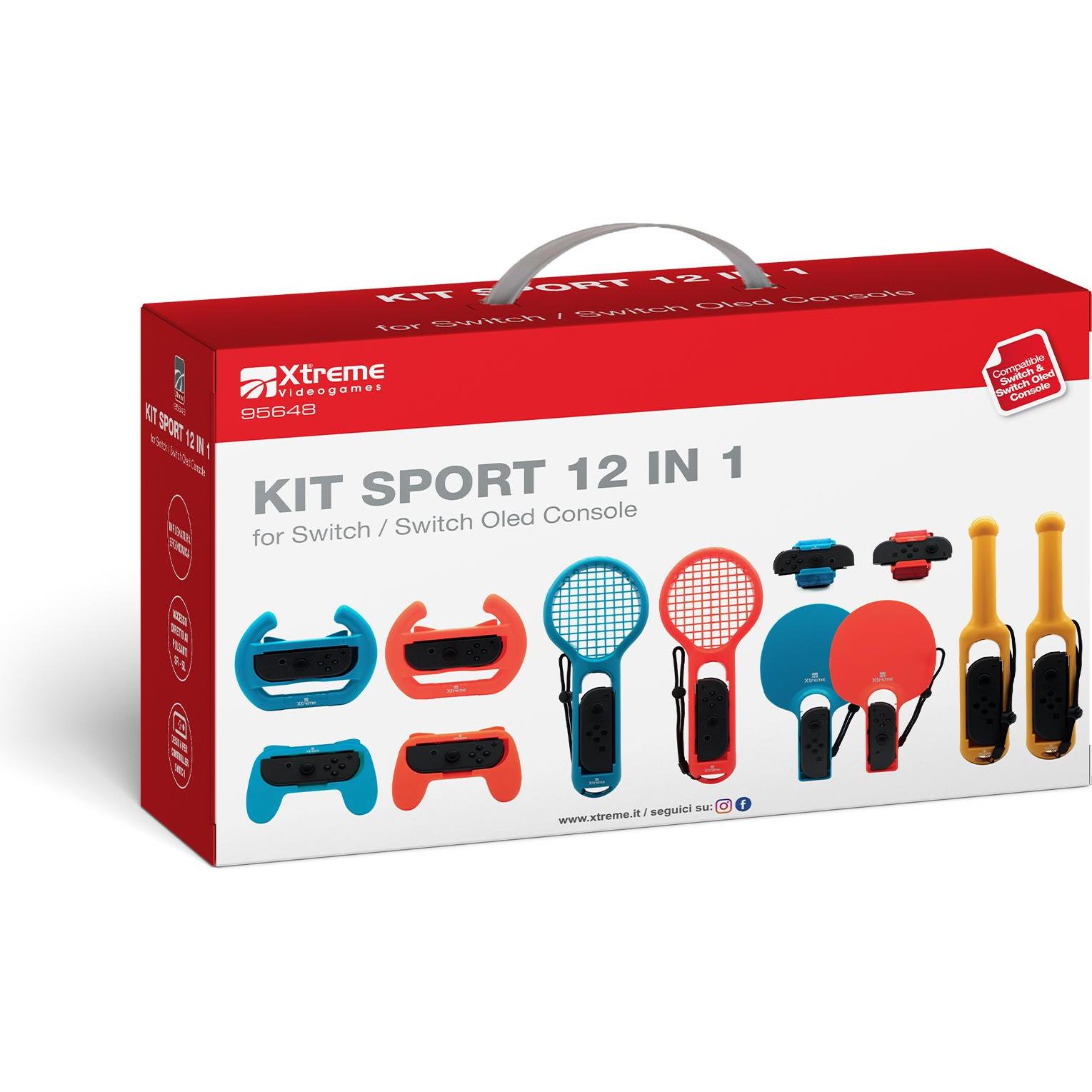Xtreme Videospiele Set Videospiele Sport Kit 12in1 (Switch) (95648)