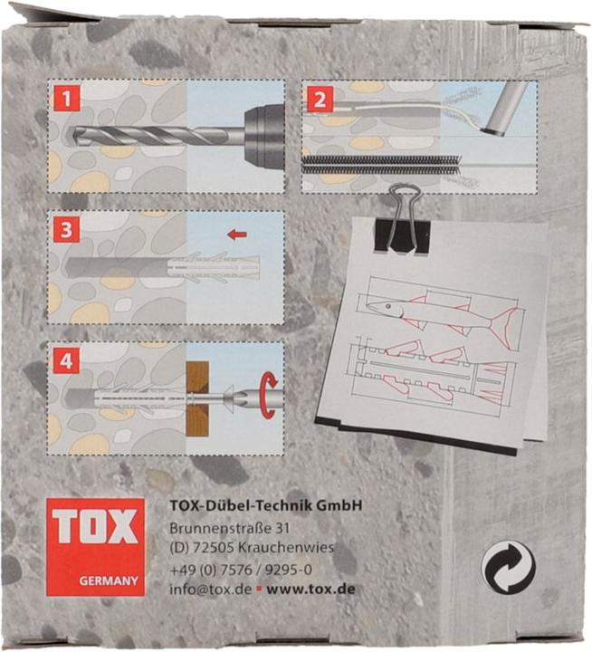 Produktbild Tox Spreizdübel Barracuda 12x60 mm 25 Stück (25 Stk.)