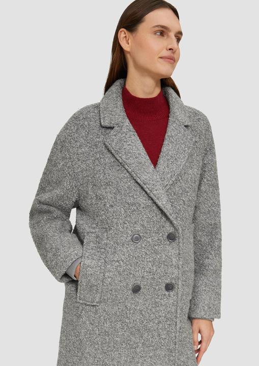 Produktbild S.Oliver Outdoor-Mantel Bouclé-Mantel im Relaxed Fit