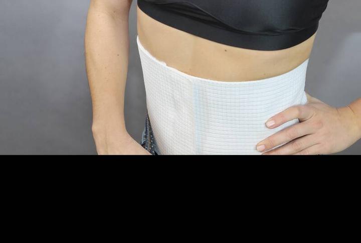 Produktbild Hydas Rücken Stützgürtel "Standard", weiss (One Size)