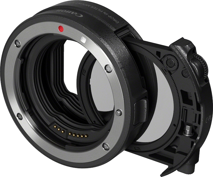 Canon Adattatore a baionetta EF-EOS R con filtri a inserto (C-PL)