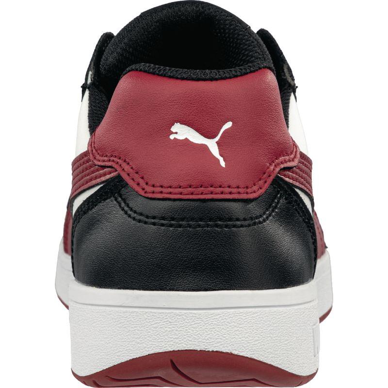 Thumbnail - Puma, Sicherheitsschuhe, Frontcourt Blk/Wht/Red Low S3 (S3, 44)