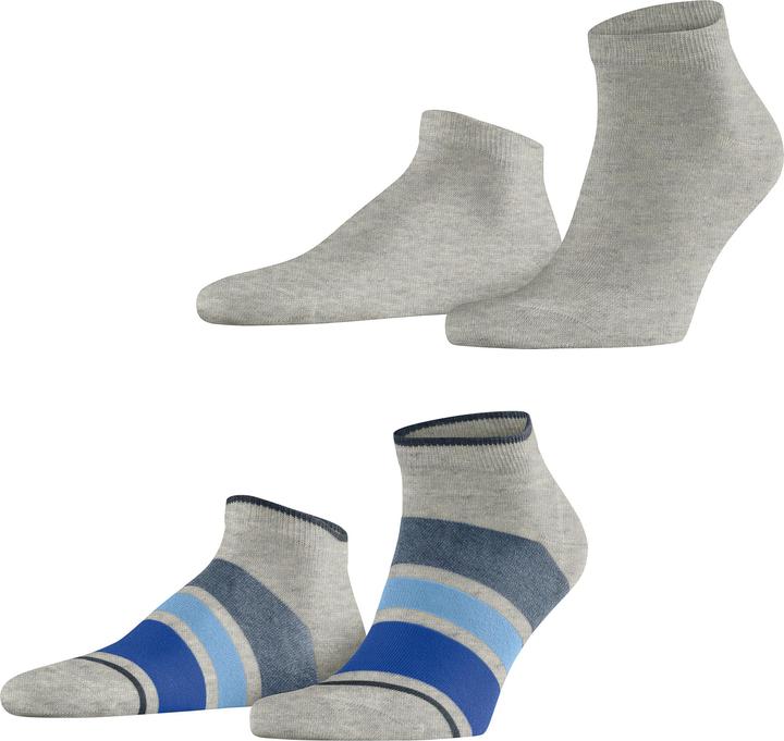 Produktbild Esprit Multi Stripe 2-Pack Baumwollsneakersocken (2er Pack, 43 - 46)