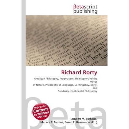 Thumbnail - Richard Rorty, Sachbücher