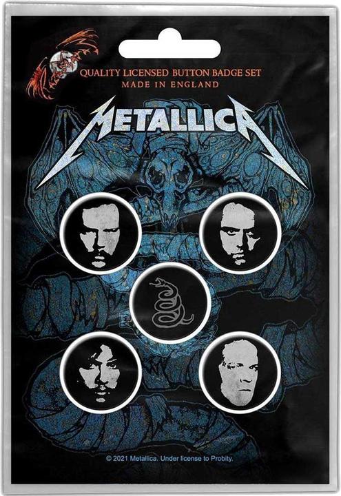 Image du produit Metallica Badge Wherever I May Roam (Pack de 5)