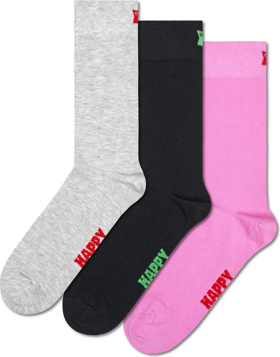 Pink, Grey, Black