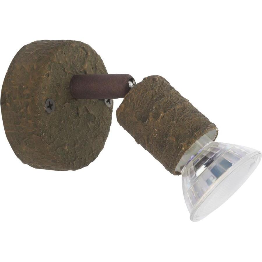Globo, Wandleuchte + Deckenleuchte, LED Strahler OLANA, Metall rostfarben, 57381-1R (GU10)