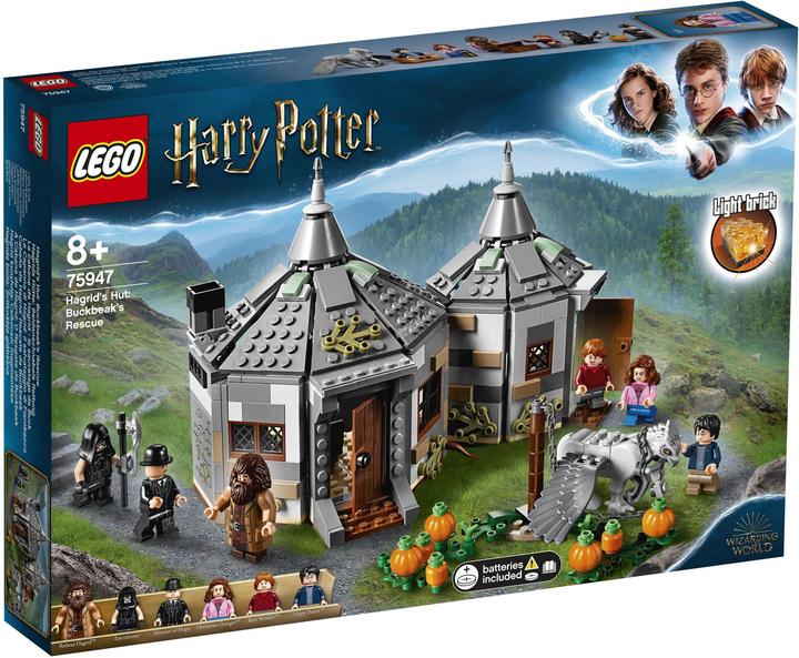 Produktbild LEGO Hagrids Hütte: Seidenschnabels Rettung (75947, LEGO Harry Potter)