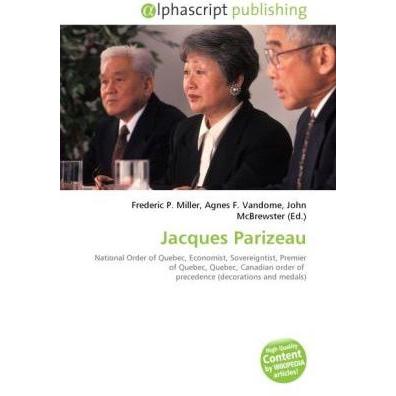 Thumbnail - Jacques Parizeau, Sachbücher
