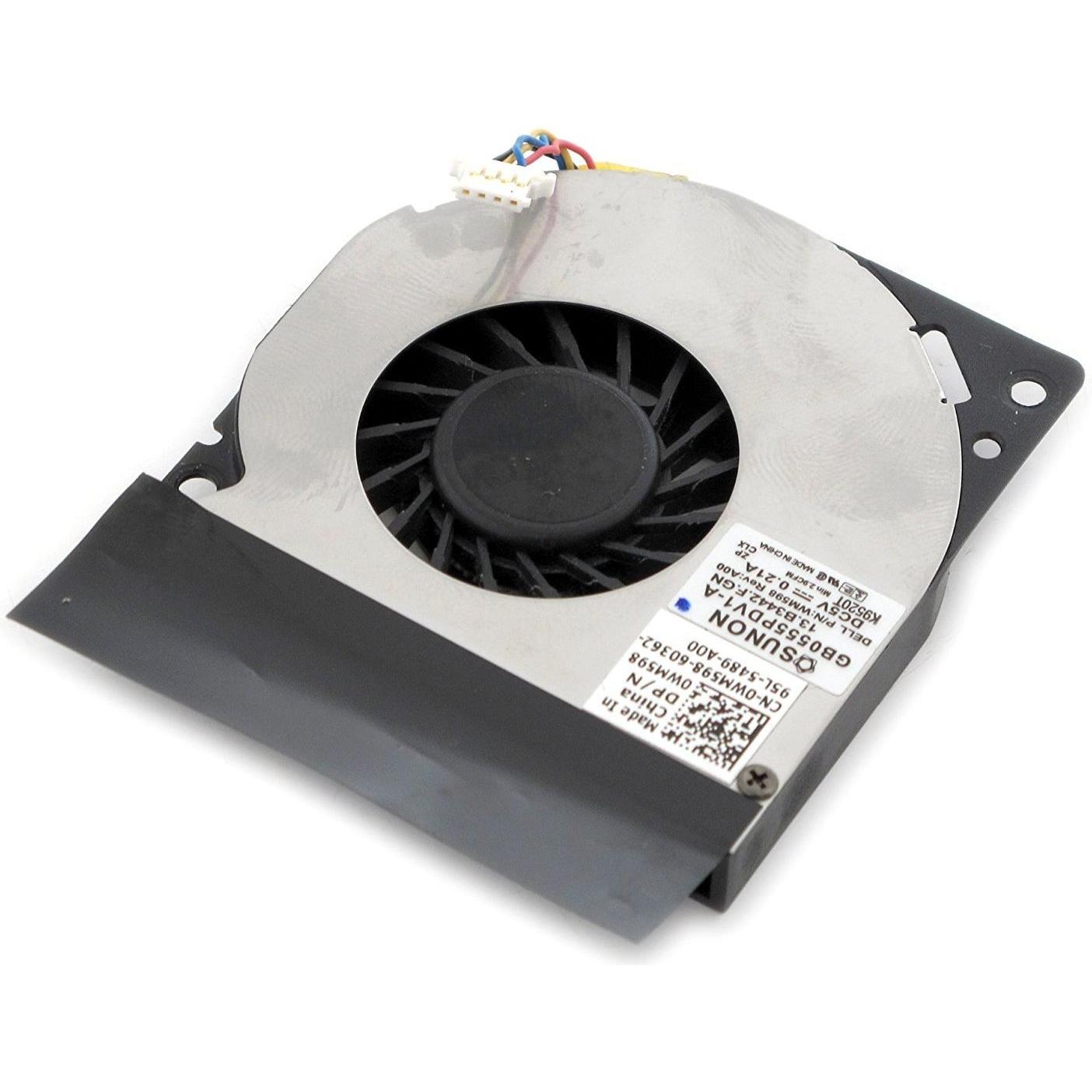 Thumbnail - Dell Ersatzteil: Fan Assy 55X55X8MM 5V E4300, WM598 (55X55X8MM 5V E4300), Notebook Ersatzteile