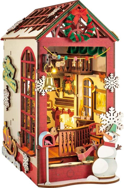 Actual product image Rolife Christmas Indoor Scene - Book Nook