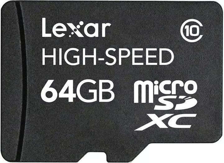 Actual product image Lexar Memory card 64GB micro SD XC (64 GB, microSDXC)