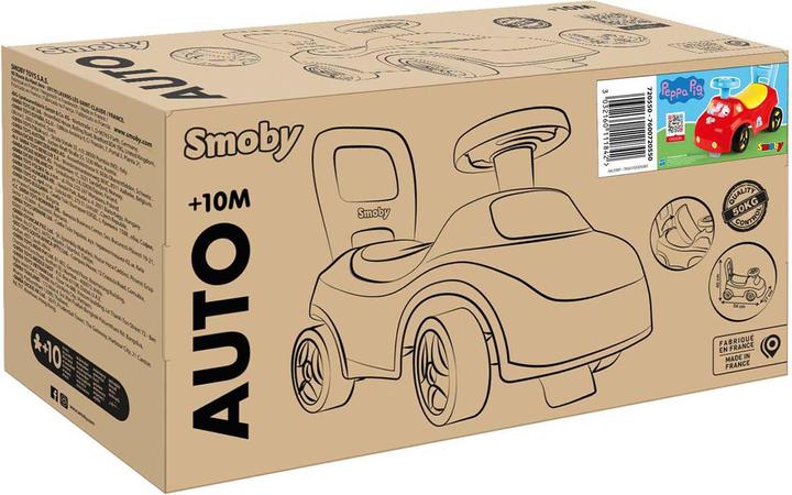 Actual product image Smoby Peppa Pig Car Ride-On