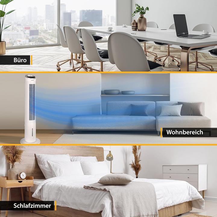 Actual product image TZS First Austria Tower fan FA-5560-4 (53 dB)