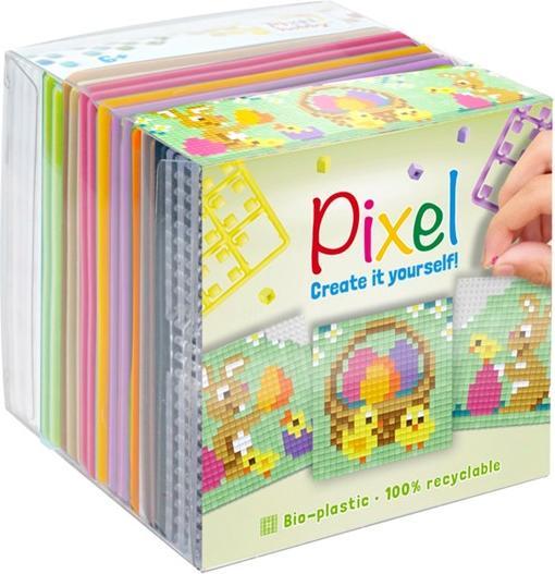 Pixelhobby Pixel Würfel Ostern