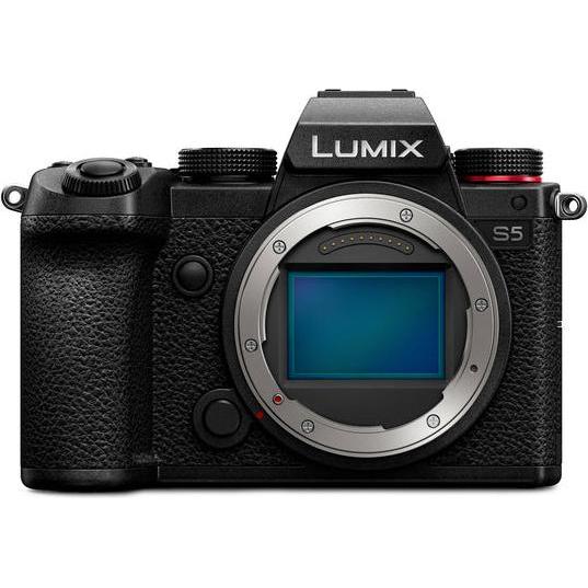 Panasonic Lumix DC-S5 Gehäuse (Schwarz) (24.20 Mpx), Kamera, Schwarz