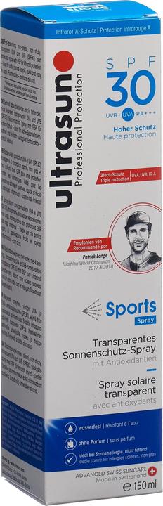 Produktbild Ultrasun Sports Spray (Sonnenspray, SPF 30, 150 ml, 180 g)