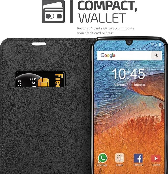 Actual product image Cadorabo Book Invisible Magnet Cover (ZTE Blade V10)