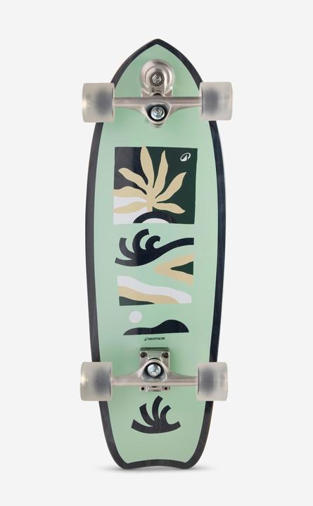 Actual product image Decathlon Surfskate surftraining 31" Spirit Longboard Green (31.02")