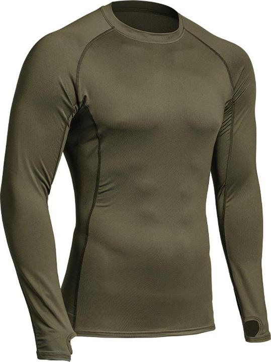 Actual product image A10 Equipment Langarm Shirt THERMO PERFORMER -10°C/-20°C, olive (L)