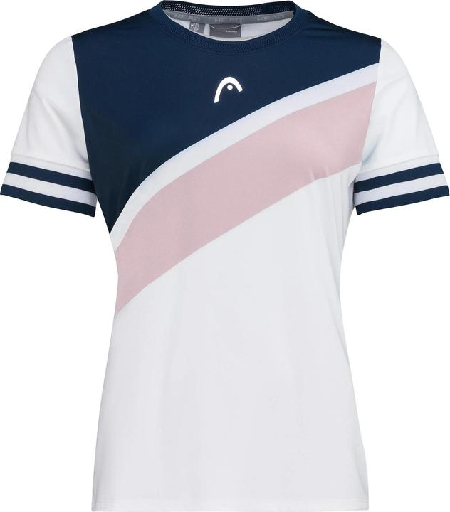 Produktbild Head Perf T-Shirt Navy White Rose Woman (XL)