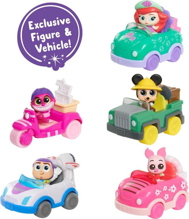 Produktbild Doorables Disney - Let's Go Vehicles - Asst (101-44541)